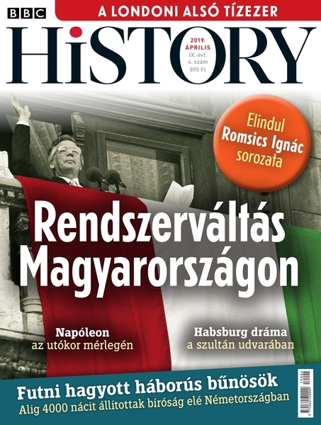 borító: BBC History magazin 2019/4. beleolvasó>