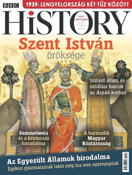 borító: BBC History magazin 2019/9. beleolvasó>