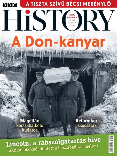 borító: BBC History magazin 2019/10. beleolvasó>