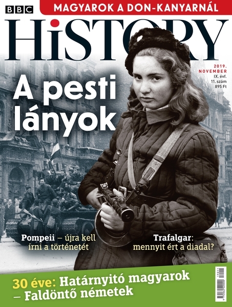 borító: BBC History magazin 2019/11. beleolvasó>