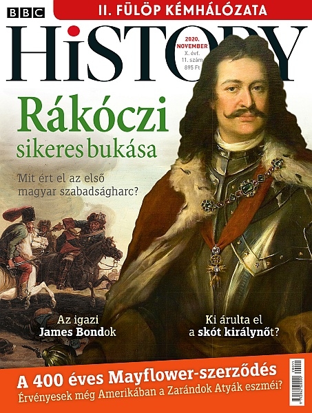 borító: BBC History magazin 2020/11. beleolvasó>