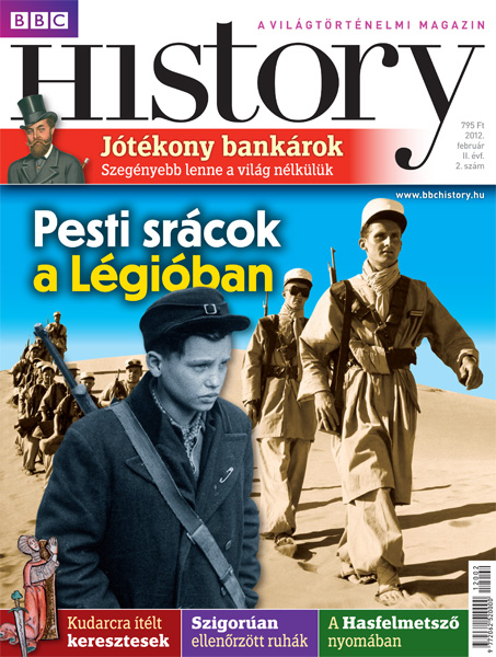 borító: BBC History 2012. február - minimagazin>