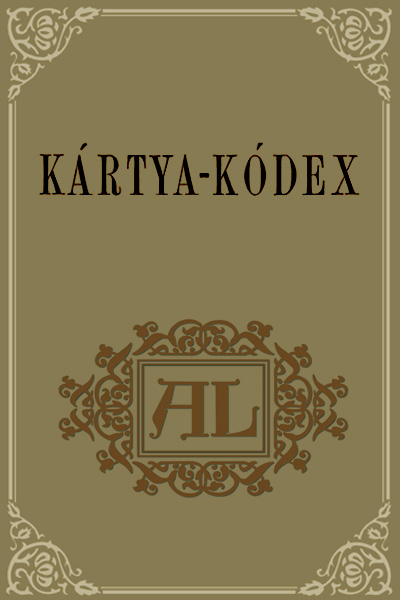 borító: Kártya-kódex>