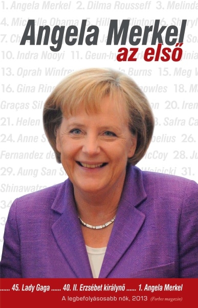borító: Angela Merkel – az első>