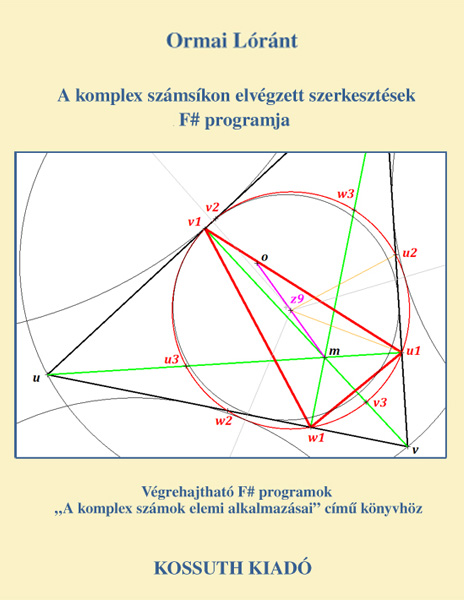 borító: A komplex számsíkon elvégzett szerkesztések F# programja>