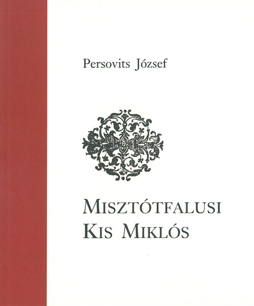 borító: Misztótfalusi Kis Miklós>