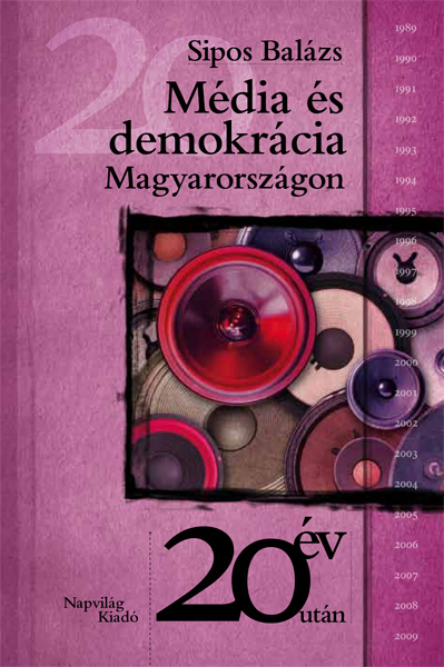 borító: Média és demokrácia Magyarországon>