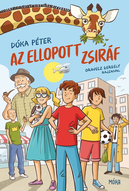 borító: Az ellopott zsiráf>