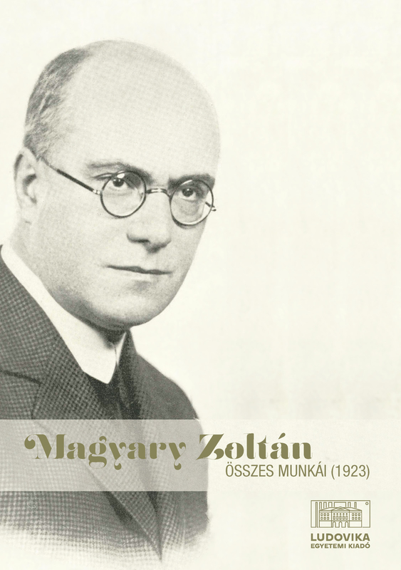 Kép: Magyary Zoltán összes munkái (1923)