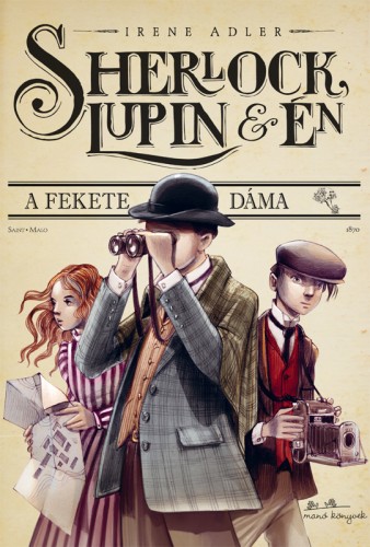 borító: Sherlock, Lupin és én - A fekete dáma>