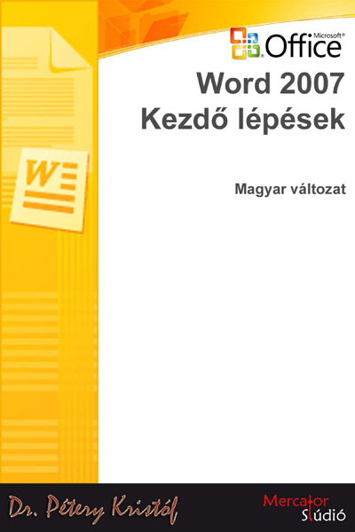 borító: Word 2007 - Kezdő lépések>