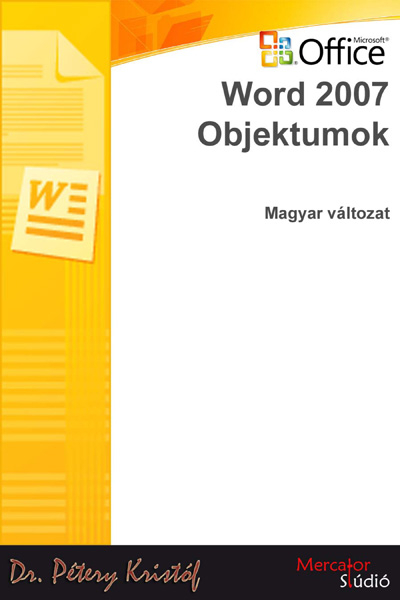 borító: Word 2007 - Objektumok>