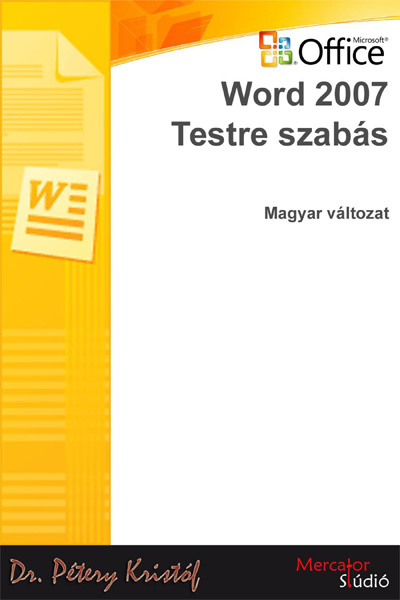 borító: Word 2007 - Testre szabás>