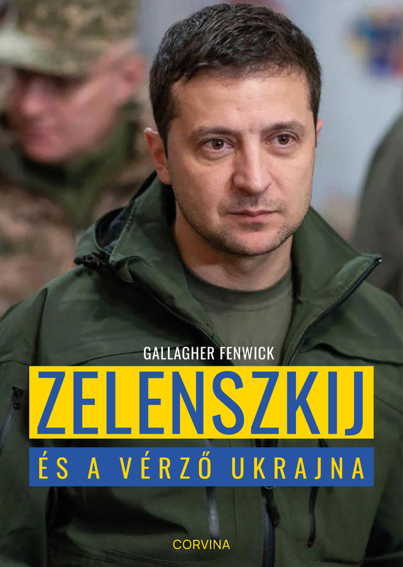 Kép: Zelenszkij és a vérző Ukrajna