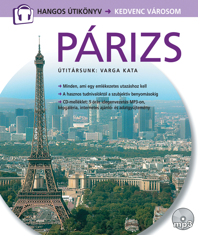 borító: Párizs hangos útikönyv>