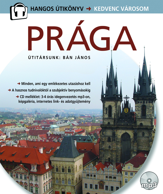 borító: Prága hangos útikönyv - hangoskönyv>