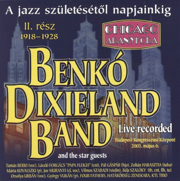 borító: A jazz születésétől napjainkig II. rész 1918-1928>